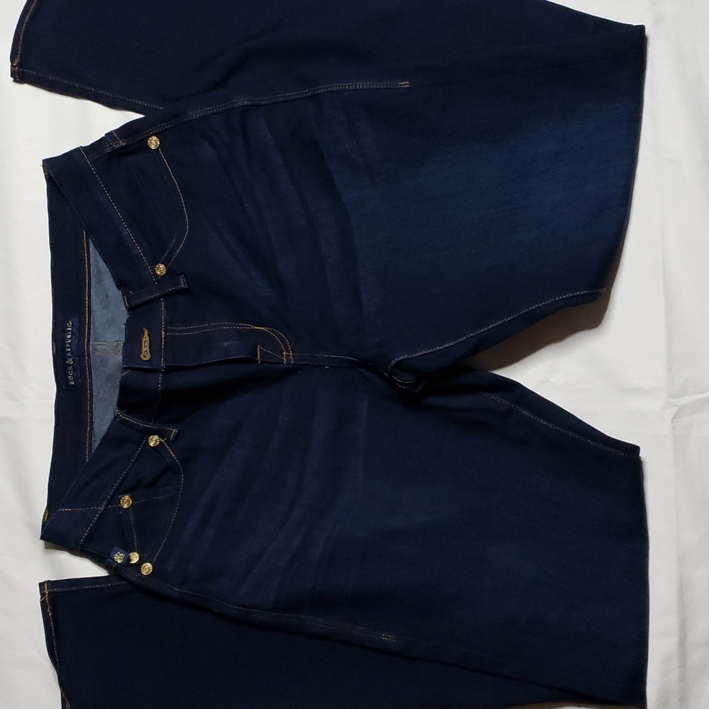 ROCK AND REPUBLIC DENIM KENDRA CURVY BOOTCUT JEANS